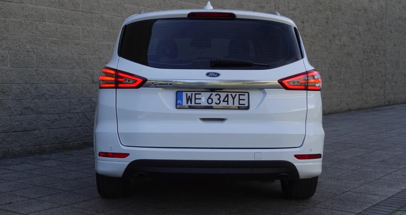 Ford S-Max cena 89997 przebieg: 168559, rok produkcji 2019 z Chodecz małe 781